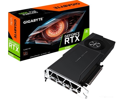 Видеокарта Gigabyte GeForce RTX 3080 Turbo 10G GDDR6X (rev. 2.0)