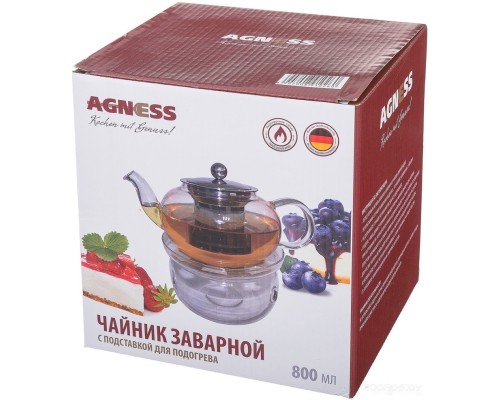 Заварочный чайник Agness 891-026