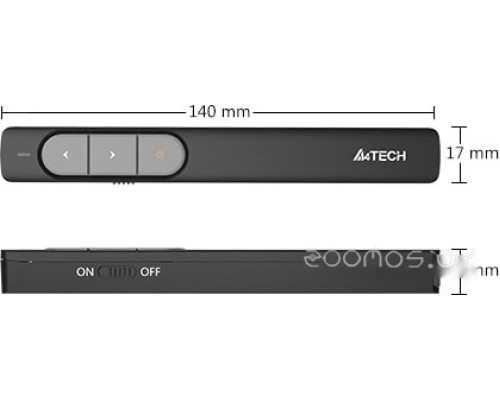 Пульт ДУ A4Tech Wireless Laser Pen LP15 (белый)