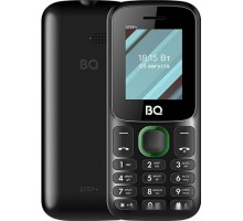 Мобильный телефон BQ-Mobile BQ-1848 Step+ (черный/зеленый)