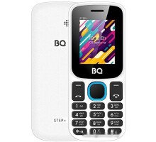 Мобильный телефон BQ-Mobile BQ-1848 Step+ (белый/голубой)