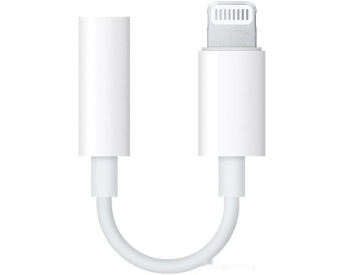 Адаптер Apple Lightning/выход 3.5 мм для наушников MMX62ZM/A