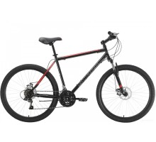 Велосипед Stark Outpost 26.1 D Steel (18, черный/красный, 2022)