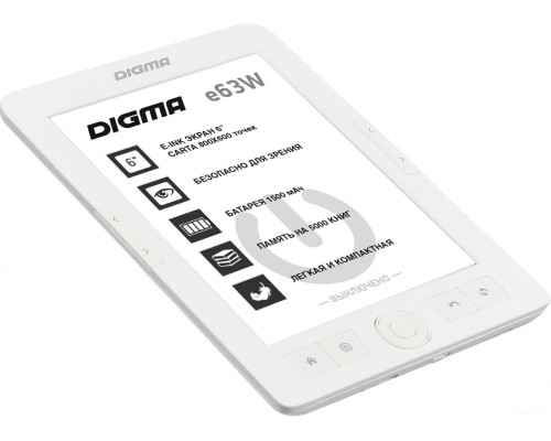 Электронная книга DIGMA E63W