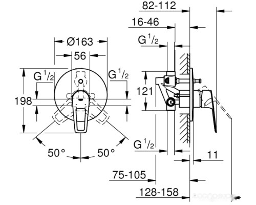 Смеситель Grohe Bauloop 29081001