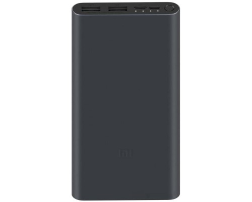 Портативное зарядное устройство Xiaomi Mi Power Bank 3 PLM13ZM 10000mAh (черный)