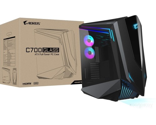 Корпус Gigabyte Aorus C700 Glass