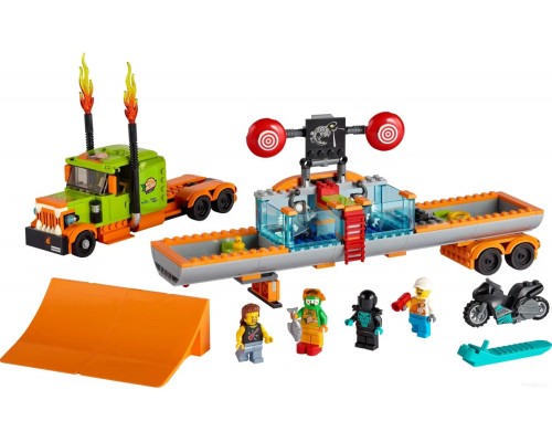 Конструктор Lego City Stuntz 60294 Грузовик для шоу каскадеров