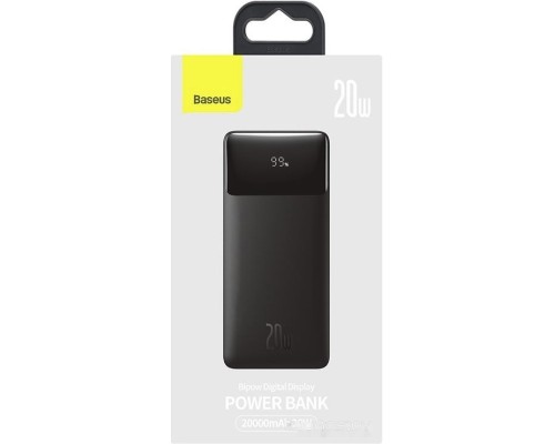 Портативное зарядное устройство Baseus Bipow Digital Display PPDML-M01 20000mAh (черный)