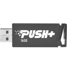 USB Flash Patriot Push+ 16GB (черный)