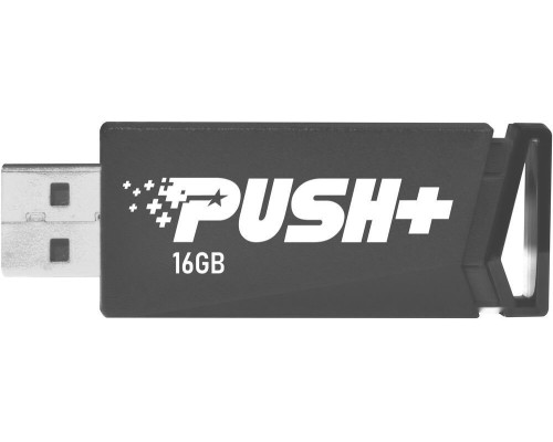 USB Flash Patriot Push+ 16GB (черный)