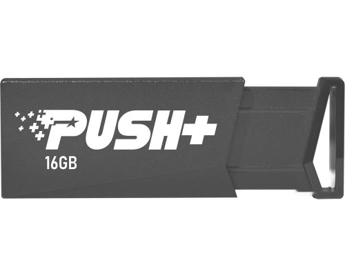 USB Flash Patriot Push+ 16GB (черный)