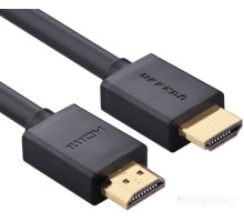 Кабель Ugreen HD104 HDMI - HDMI (1 м, черный)