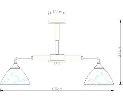 Люстра средней высоты Arte Lamp Matthew A5032PL-5BR