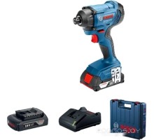 Винтоверт Bosch GDR 180-LI Professional 06019G5123 (с 2-мя АКБ, кейс)