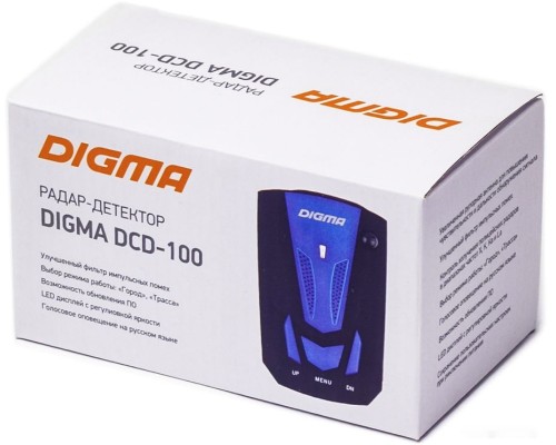 Радар-детектор DIGMA DCD-100