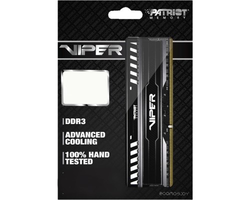 Модуль памяти Patriot Viper 3 Black Mamba 2x4GB KIT DDR3 PC3-12800 (PV38G160C9K)