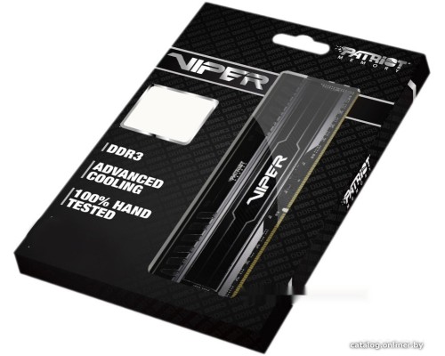 Модуль памяти Patriot Viper 3 Black Mamba 2x4GB KIT DDR3 PC3-12800 (PV38G160C9K)