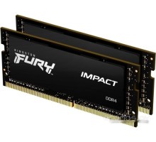 Модуль памяти Kingston FURY Impact 2x16GB DDR4 SODIMM PC4-21300 KF426S15IB1K2/32