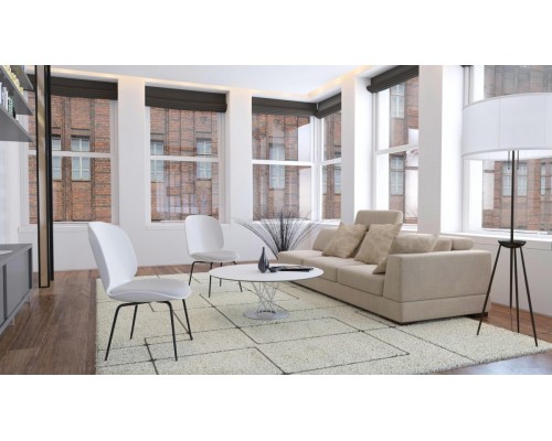 Стул LoftyHome Alder 8602KCC (белый/серый/черный) Стул LoftyHome Alder 8602KCC (белый/серый/черный)