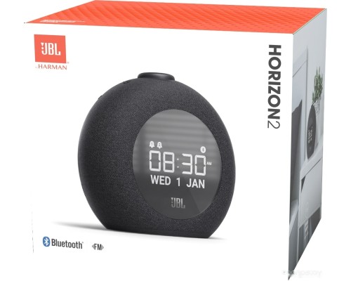 Настенные часы JBL Horizon 2 FM (черный)