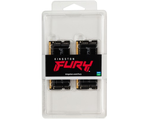 Модуль памяти Kingston FURY Impact 2x16GB DDR4 SODIMM PC4-25600 KF432S20IB1K2/32