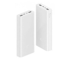 Портативное зарядное устройство Xiaomi Mi Power Bank 3 PB3018ZM 30000mAh (белый)