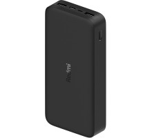 Портативное зарядное устройство Xiaomi Redmi Power Bank 20000mAh (черный, международная версия)