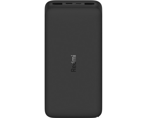 Портативное зарядное устройство Xiaomi Redmi Power Bank 20000mAh (черный, международная версия)