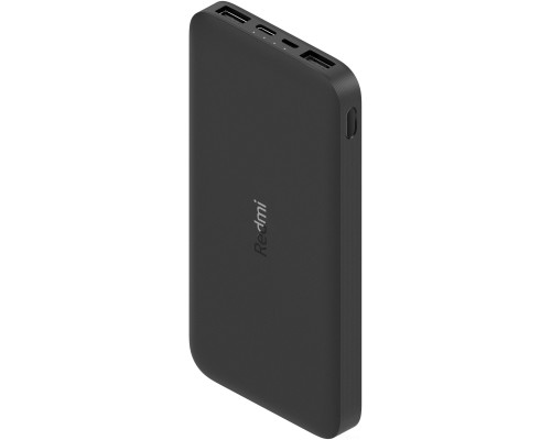 Портативное зарядное устройство Xiaomi Redmi Power Bank 10000mAh (черный)