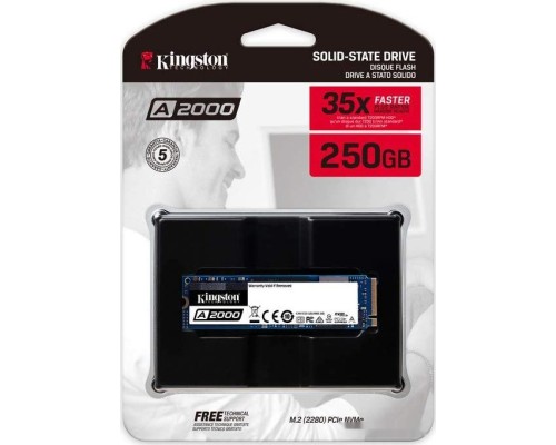 SSD Kingston a2000 250gb sa2000m8/250g