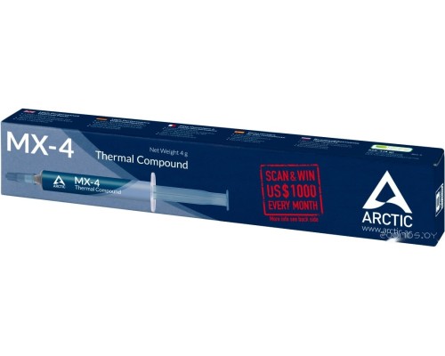 Термопаста Arctic MX-4 ACTCP00002B (4 г)