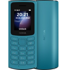 Мобильный телефон Nokia 105 4G Dual SIM (бирюзовый)