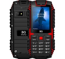 Мобильный телефон BQ-Mobile BQ-2447 Sharky (черный/красный)