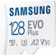 Карта памяти Samsung EVO Plus 2021 microSDXC 128GB (с адаптером)