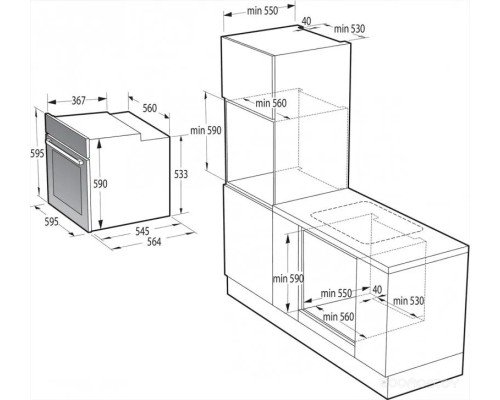 Духовой шкаф Gorenje BPS6737E14X