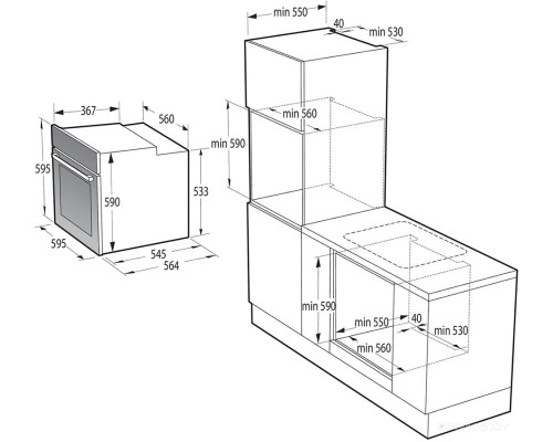 Духовой шкаф Gorenje BO6717E03X