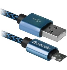 Кабель Defender USB08-03T Pro (синий)