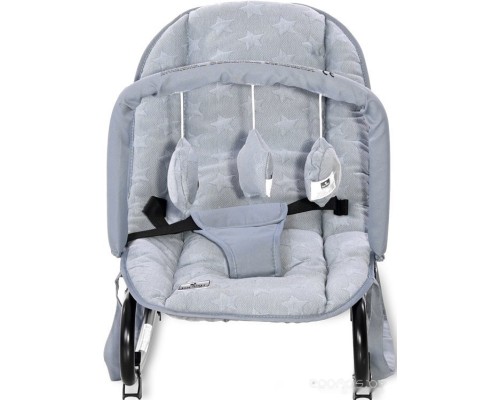 Шезлонг Lorelli Eliza Luxe 2021 (silver blue stars) Шезлонг Lorelli Eliza Luxe 2021 (silver blue stars)