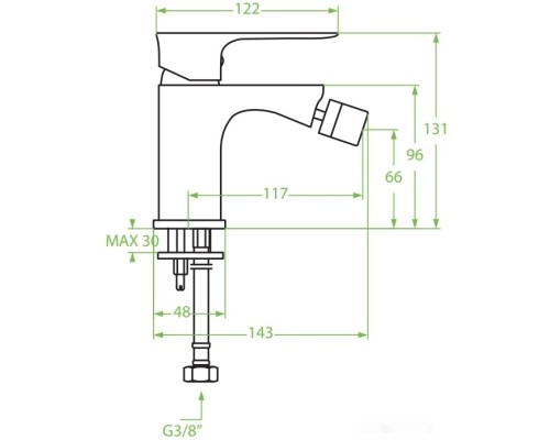 Смеситель Laveo Raila BLL 632D