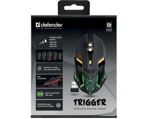 Игровая мышь Defender Trigger GM-934