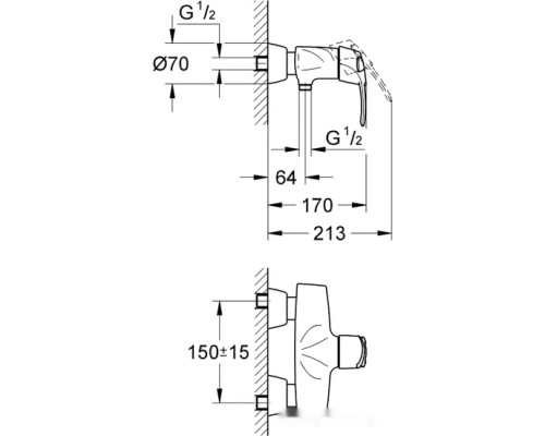 Смеситель Grohe Chiara 32307000