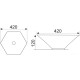 Умывальник CeramaLux MNC607