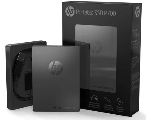 Внешний жёсткий диск HP P700 256GB 5MS28AA (черный)