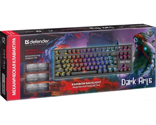 Клавиатура Defender Dark Arts GK-375