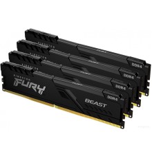 Модуль памяти Kingston FURY Beast 4x8GB DDR4 PC4-25600 KF432C16BBK4/32