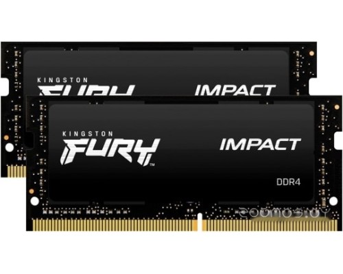 Модуль памяти Kingston FURY Impact 2x16GB DDR4 SODIMM PC4-23400 KF429S17IB1K2/32