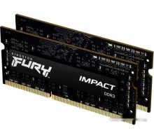 Модуль памяти Kingston FURY Impact 2x4GB DDR3 SODIMM PC3-12800 KF316LS9IBK2/8