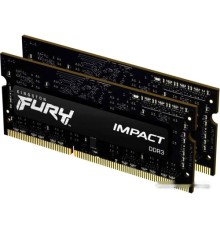 Модуль памяти Kingston FURY Impact 2x4GB DDR3 SODIMM PC3-12800 KF316LS9IBK2/8