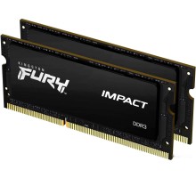 Модуль памяти Kingston FURY Impact 2x8GB DDR3 SODIMM PC3-14900 KF318LS11IBK2/16